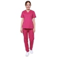 thumbnail image 1 of Women's 11 Pocket Stretch Slim Fit Uniform Scrubs - Style ST408, 1 of 1