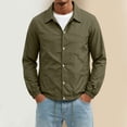 thumbnail image 2 of Jackets for Men, Fall Thin Breathable Jackets for Men Lightweight Outdoor Waterproof Jacket Collared Coats, 2 of 8