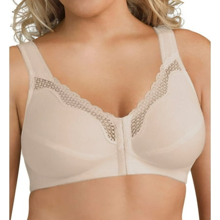 Women's Exquisite Form 5100531 Front Close Cotton Posture Bra