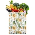 thumbnail image 1 of Boho Sunflower Aesthetic Foldable Grocery Bag - Large Capacity & Eco-Friendly Reusable Tote, 1 of 5