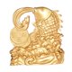 thumbnail image 3 of Decoración de dinero de la estatua de los , decoración del hogar, simulación, fenjura fenjera de escultura figura animal para comedor de, 3 of 9