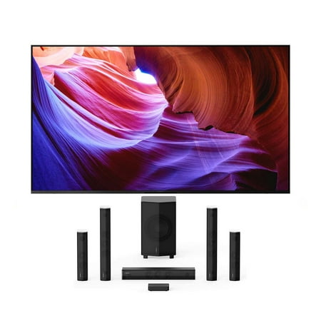 Sony KD43X85K 43-inch 4K HDR LED with PS5 Features Smart TV with Enclave EA-1000-THX-US CineHome Pro CineHub Edition 5.1Ch Speakers (2022)