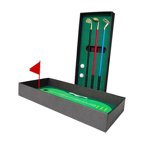 Mini Desktop Golf Ball Pen Golf Pen Gifts Christmas Stocking Stuffers Mini Desktop Golf Pen Set for Men Women Coworkers Adults Husband Dad