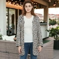 thumbnail image 2 of Women's Open Front Sequin Coat Las Vegas Blazer Party Club Cocktail Jacket Outerwear, 2 of 4