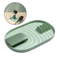 thumbnail image 4 of Soporte para tapa de olla de cocina, organizador de despensa, cucharas, pinzas, soporte para utensilios, estante para herramientas Verde, 4 of 9