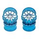 thumbnail image 4 of 4 llantas de 52 x 26 mm para Redcat Sakura Tt02 Mn86k 1/10 RC Drift On-road Car, azul, 4 of 5