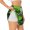 White, variant on cartoon largemouth bass fish Print Women 2 in 1 Running Shorts,High Waisted Athletic Shorts,Gym Workout Shorts with Liner Pockets-Medium