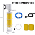 thumbnail image 7 of FINAQUA 4-in-1 Aquarium Filter with Multi-Layer Filtration, Adjustable Oxygenation & Wavemaker, Ultra-Quiet Water Circulation Pump 225GPH for 10-75 Gallon Fish Tanks, 7 of 7