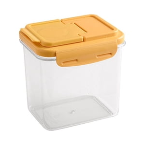 Food Storage Container For Pantry Organization With Lids Plastic Food Containers For Flour And Sugar Storage