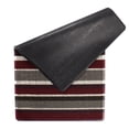 thumbnail image 3 of RITZ Striped Tufted Indoor Outdoor Floor Mat, Red, 3 of 6