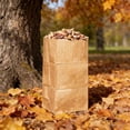 thumbnail image 4 of 10Pieces Extra Thick Friendly Craft Paper Leaf Bags With Large Capacity Lawn Bags For Yard Waste And Leaves Storage, 4 of 8