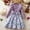 Purple, variant on Teen Girl Easter Dresses Summer Western Style Casual Fall Winter Holiday Flower Dress for Teens Elastic Waist for Holiday Party (Purple,4-5 Years)