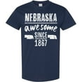 thumbnail image 3 of Inktastic Nebraska Awesome Since 1867 T-Shirt, 3 of 5