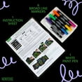 thumbnail image 6 of Crayola Signature Neon Markers, 6 Ct, Art Supplies, College School Supplies, Teacher Gift, 6 of 8