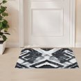 thumbnail image 2 of Ryvnso Watercolor Patterns Door Mats Outdoor Indoor Entrance Low Profile Floor Rugs 32"x20" Carpet, 2 of 8