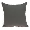 thumbnail image 3 of Nassau Collection 20" Gray and White Striped Throw Pillow, 3 of 8