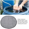 thumbnail image 4 of 4Pcs Rain Barrel Mesh Cover, with Polyester Material, Drawstring Design, Prevent Leaves and Debris Falling, Easy to Install, Wide Applications, Suitable for Outdoor Garden, 4 of 8