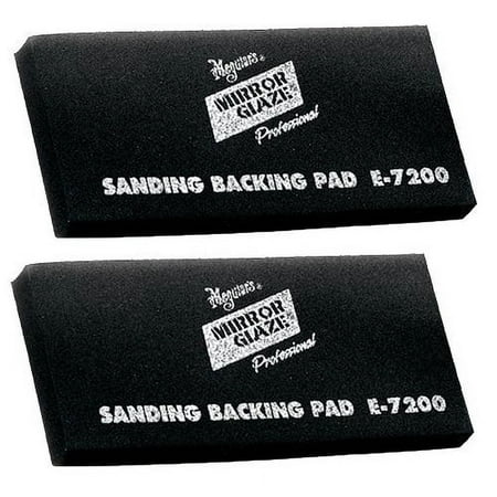 Meguiar's E7200 Mirror Glaze High-Tech Backing Pad (2 Pack)
