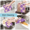 thumbnail image 2 of Animal Patterns Dish Towels 6 Pack Kitchen Cleaning Dish Cloths Absorbent Reuseable Cleaning Cloths 11'' x 11'', 2 of 9