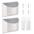thumbnail image 3 of Stainless Steel Solar Fence Security Lights LightControl Step Wall Lamp for Outdoor Use, 3 of 9