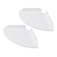 thumbnail image 1 of Floating Corner Shelves, Easy Installation, Large Space For Storage, Acrylic Material, Versatile For Bedroom, Living Room, Bathroom, 1 of 8