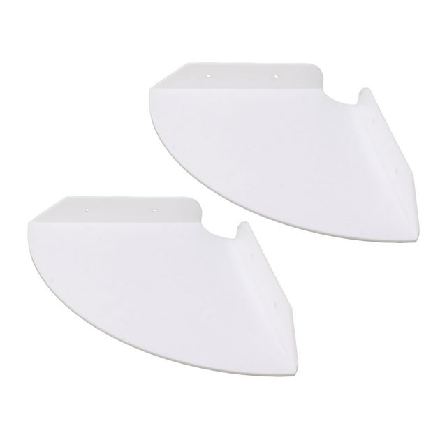 Floating Corner Shelves, Easy Installation, Large Space For Storage, Acrylic Material, Versatile For Bedroom, Living Room, Bathroom