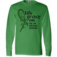 thumbnail image 3 of Inktastic Life Grows On- Be an Organ Donor Long Sleeve T-Shirt, 3 of 5