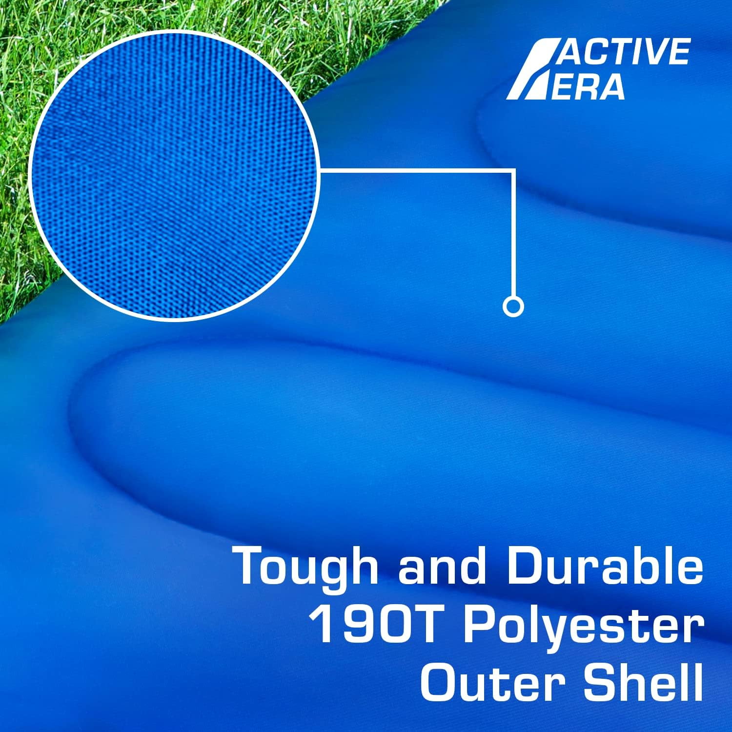 Active Era Camping Sleeping Bag for Adults - Warm, Compact, Lightweight Polyester Sleeping Bag for Camping Adult - Indoor & Outdoor Summer Camping Sleeping Bags for Adults, Boys and Girls