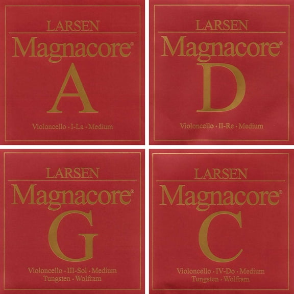 Larsen Magnacore 4/4 Cello String Set - Medium Gauge