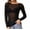 Black, variant on AOOCHASLIY Clothes Womens Blouses Short Sleeve Women See-Through Long Sleeve Seamless Arm Shaper Top Mesh Shirt Blouse