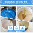 thumbnail image 4 of Mezclador de Pintura Youtex Paquete de 2 para Taladro con 4 Aspas y Paleta de Mezcla de 7 cm, 4 of 7