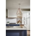 thumbnail image 3 of Hinkley Lighting 34206PNI Monroe 6 Light 26" Wide Lisa Mcdennon Taper Candle Style, 3 of 3