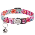 thumbnail image 2 of Pet Artist Personalized Cat Collar Custom Kitten Name ID Engraved Breakaway Quick Release, 2 of 5