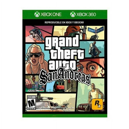 Grand Theft Auto: San Andreas - Microsoft Xbox ONE / XBOX 360 Action GTA NEW