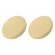 thumbnail image 1 of Fundas de taburete redondo de 2 piezas, fundas de silla redonda Diámetro 12-14", cojines de asiento de silla redonda Beige, 1 of 6