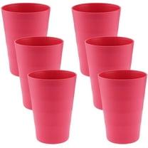 YBM Home Break-Resistant Plastic Cups 12oz, Medium Drinking Cups for Kids and Adults,Reusable Design
