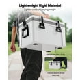 thumbnail image 4 of KFFKFF Portable Cooler, 26 QT Hard Cooler with Ice Retention, Heavy-Duty Handles and Strap, Lightweight Rigid Material Insulated Portable Cooler, 4 of 9