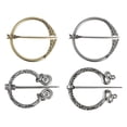 thumbnail image 1 of 4 Pieces Pirate Brooch Scarf Coat Shawl Pin Medieval Jewelry Hugo broche pirata, 1 of 10
