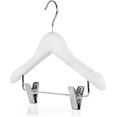 thumbnail image 3 of Ensemble de 2 Cintres en Blanc pour Enfants - 44.5cm, 3 of 5