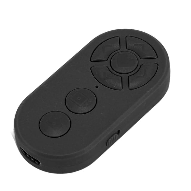 Scrolling Remote Control, Easy To Operate Camera Shutter Video Recording Remote Portable Fast Connection for Phone Tablet Black,White,Purple,Pink