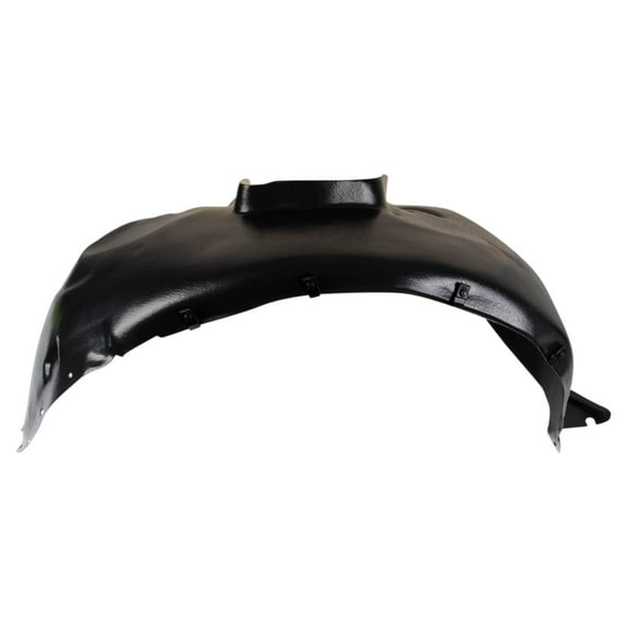 TRQ Front Left Inner Fender Liner Black Drivers Side Fits Select 2007-2014 Volvo S80 2008-2010 V70 VO1248113