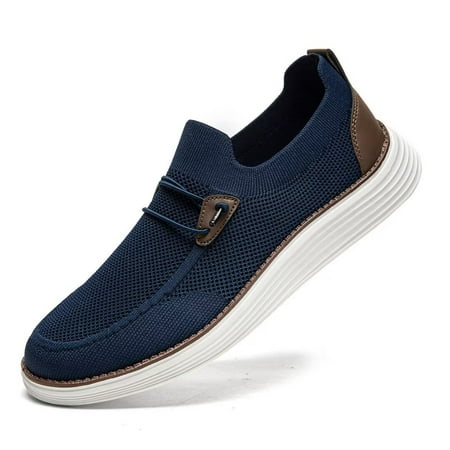 BUBUDENG Men s Loafers Lightweigh Soft Flat And Fashionable Formal Shoes