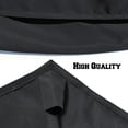 thumbnail image 6 of Sunrise Umbrella 6.5’ x 6.5’ 6-Rib Black Patio Umbrella Canopy, UV Protective, 6 of 6