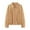 C#Khaki525141, variant on CAIVO Plus Size Suede Jacket Outerwear Long Sleeve Casual Fall Fashion Coats With Pockets For Women Boho Wear