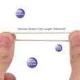 thumbnail image 4 of Uxcell Rubber Band White Stretchable Rubber Elastic Band 1.65inch Dia for Home Office Pack of 30, 4 of 5