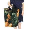 thumbnail image 7 of Abstract Pigment Painting Laundry Basket with Handles 50L Collapsible Laundry Hamper for Bathroom Bedroom Laundry Room, 7 of 7