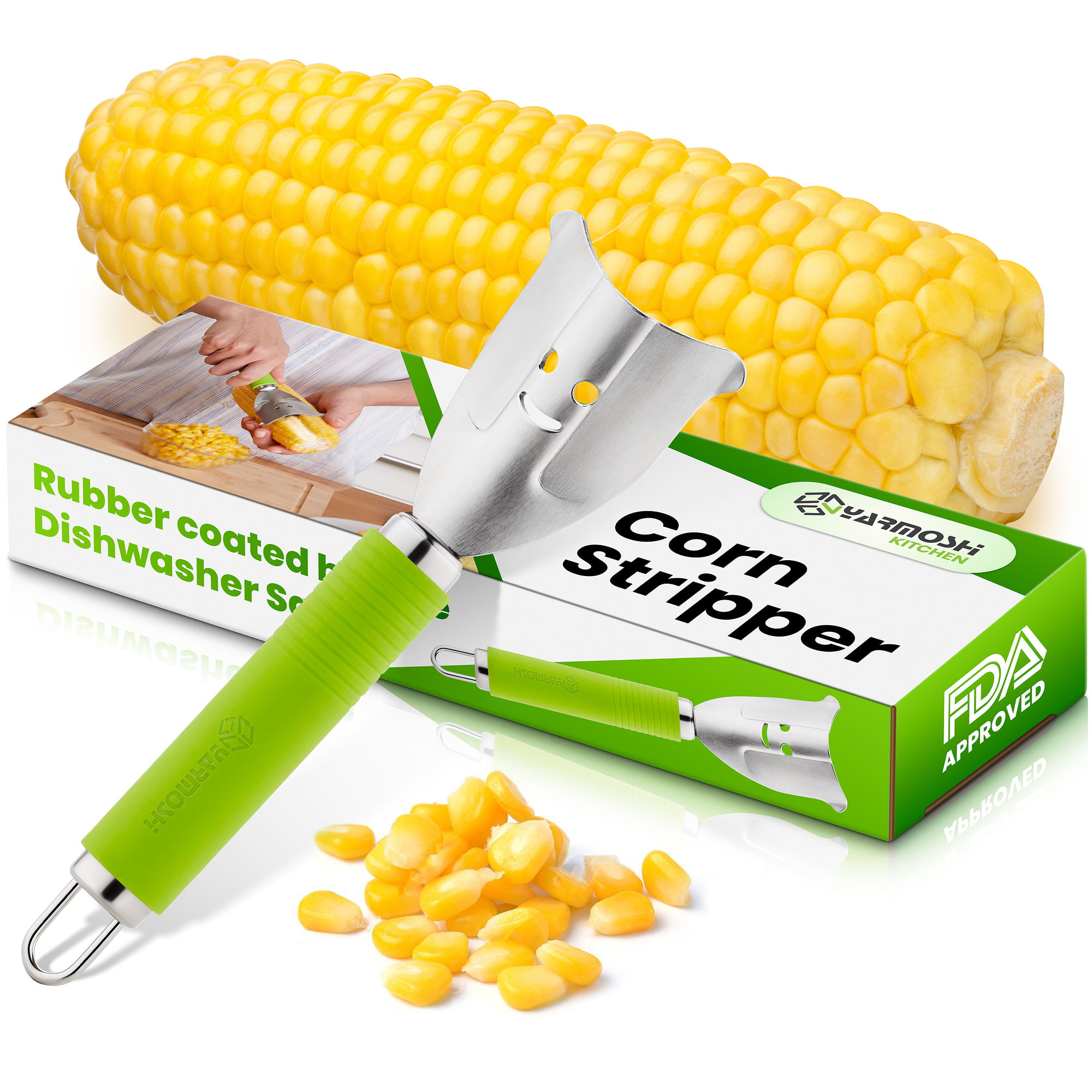 Details about   2 Sets of Yellow Corn Cob Cradles Easily Grasp & Hold Corn 