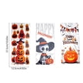 thumbnail image 3 of Miwamany 100pc Halloween Candy Gift Bags, Plastic Pumpkin Ghost Bat Treat Pouches with Ties, Waterproof Goodie Bags for Party Favors, Trick or Treat, Popcorn Cookie Wrapper, 3 of 6
