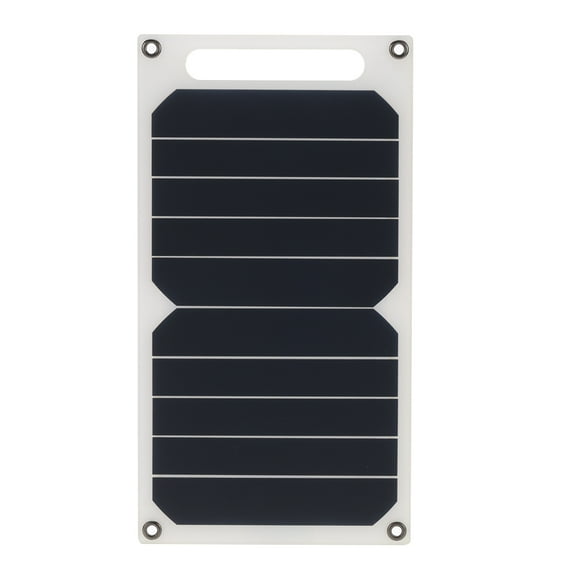 Yeacher Solar 10W Portable Ultra Thin Monocrystalline Silicon Solar Panel 5V USB Ports for 6s/6/Plus Galaxy S6/S7/Edge/ Nexus 5X/6P High Effiency Camping Riding Climbing Other Outdoor Activities