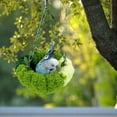 thumbnail image 6 of Plush Bird Nest Hammock Bed, Hanging Swing for Cage, Warm Sleeping Nest for Parrot, Parakeet, Cockatiel, Budgie, Canary, Hamster & Ferret - Cozy Bird Cage Accessories Small Pet Bed, 6 of 7